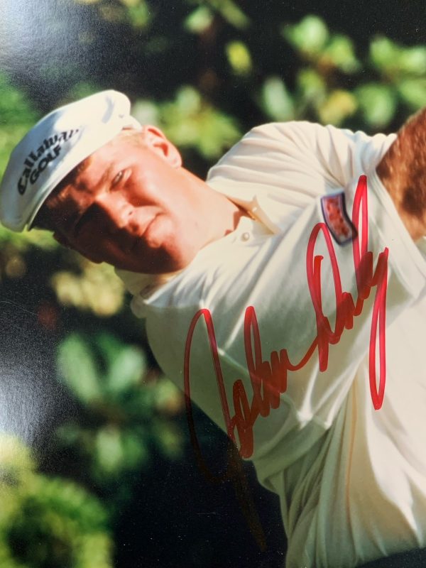 john daly autograph photo