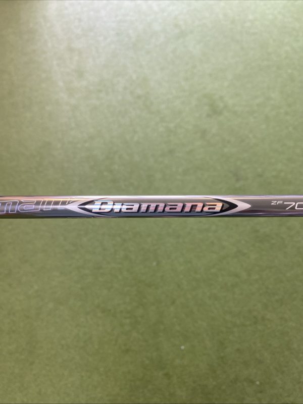 Diamana ZF Silver Driver Shaft 70g Graphite TX Ping Tip