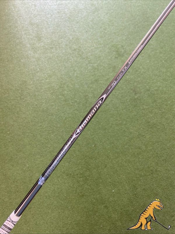 Diamana ZF Silver Driver Shaft 70g Graphite TX Ping Tip