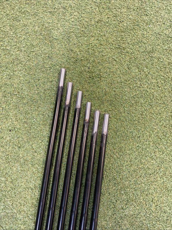 Dynamic Gold Tour Issue Black Onyx X100 Iron Set Shafts .355 6 Pc Extra Stiff - Image 5