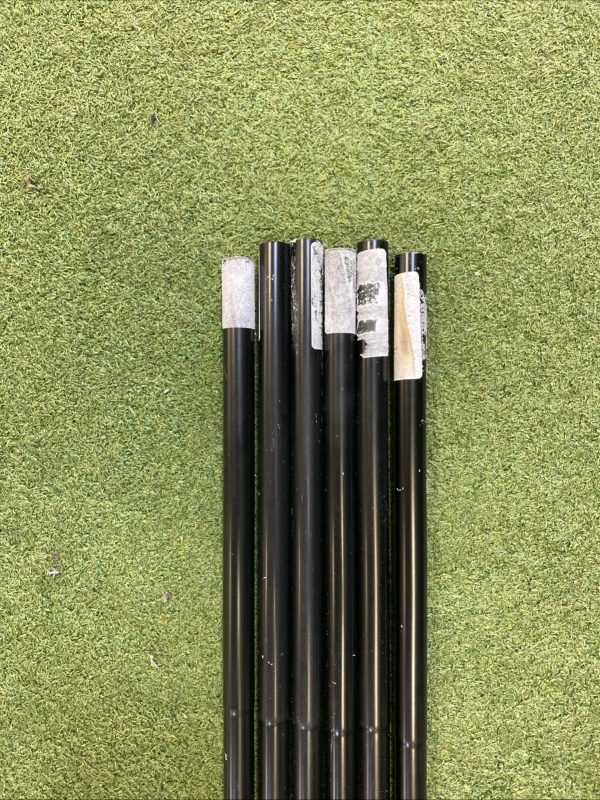 Dynamic Gold Tour Issue Black Onyx X100 Iron Set Shafts .355 6 Pc Extra Stiff - Image 6