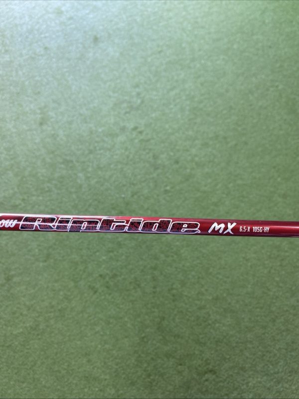 EvenFlow Riptide MX Red Hybrid Shaft 105g Graphite Extra Stiff .370 - Image 4