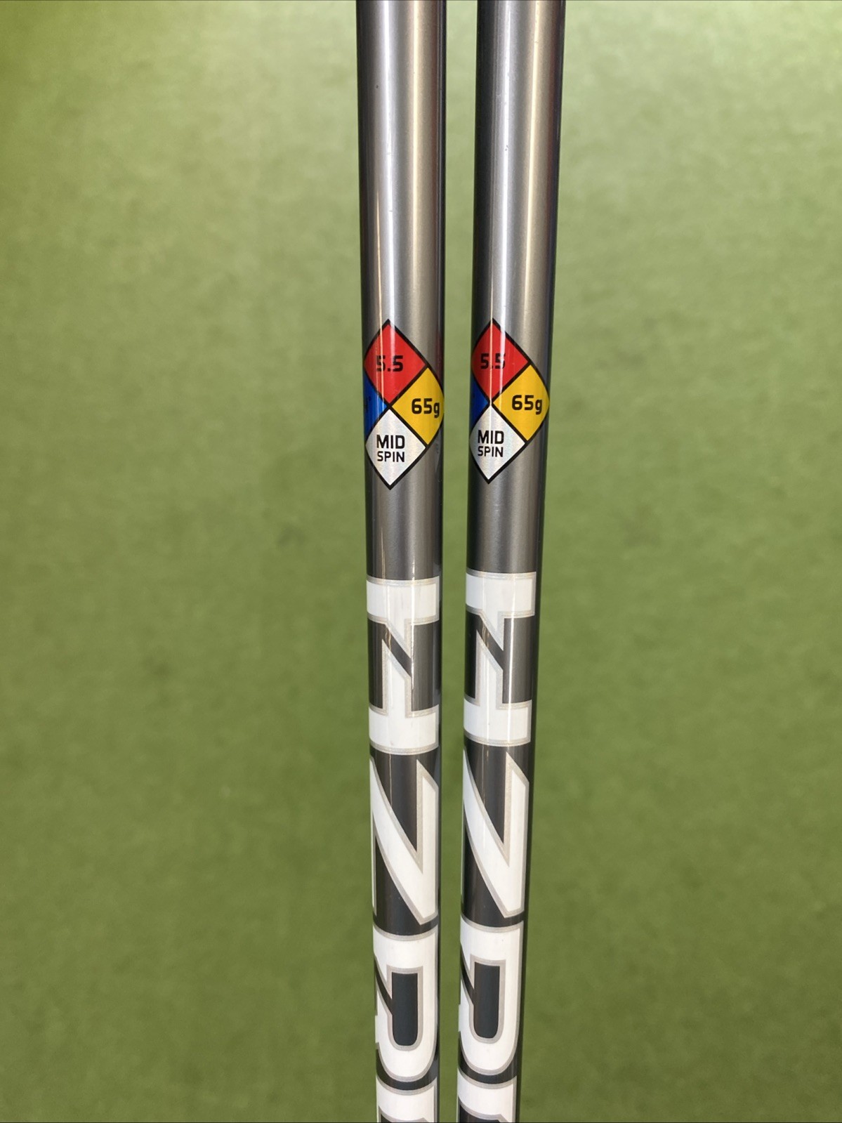 HZRDUS Silver Hybrid Shaft Set 65g Regular Flex Graphite Callaway Tips - Image 4