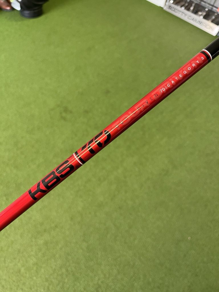KBS TD 70g Category 3 PXG Driver Shaft