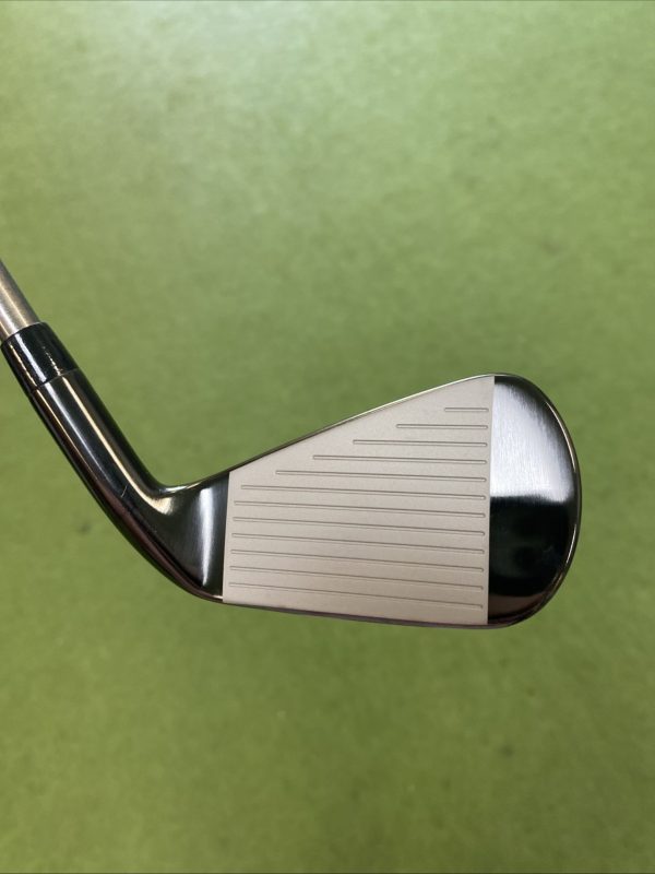 Mint LH Mizuno Pro Fli-Hi 4 Iron Steelfiber hls880 Graphite Stiff Flex