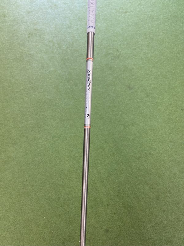 Mint LH Mizuno Pro Fli-Hi 4 Iron Steelfiber hls880 Graphite Stiff Flex