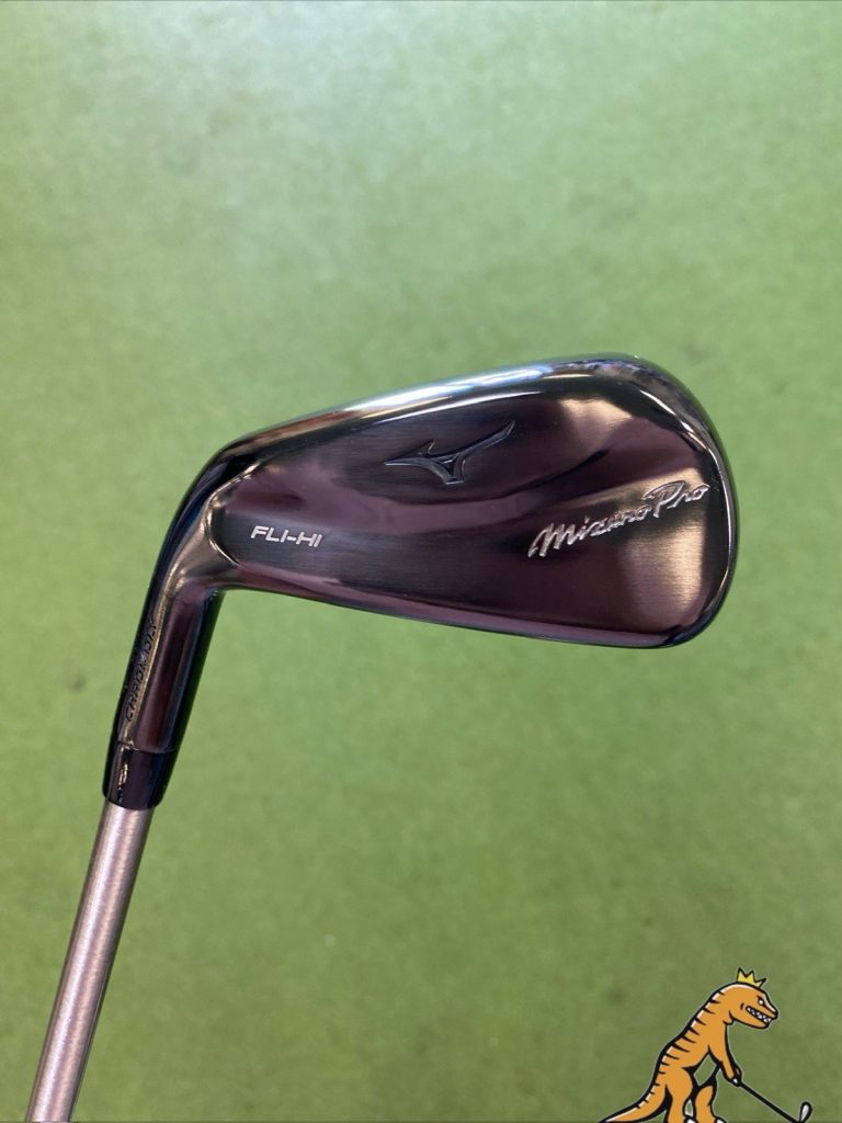 Mint LH Mizuno Pro Fli-Hi 4 Iron Steelfiber hls880 Graphite Stiff Flex