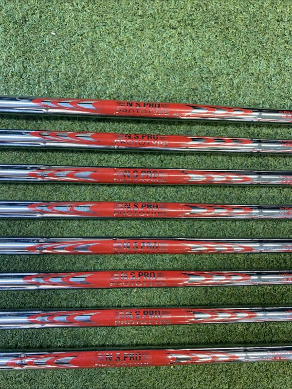 NS Pro Modus Prototype Tour Iron Set Shafts 3-PW Extra Stiff Steel 8 Pc