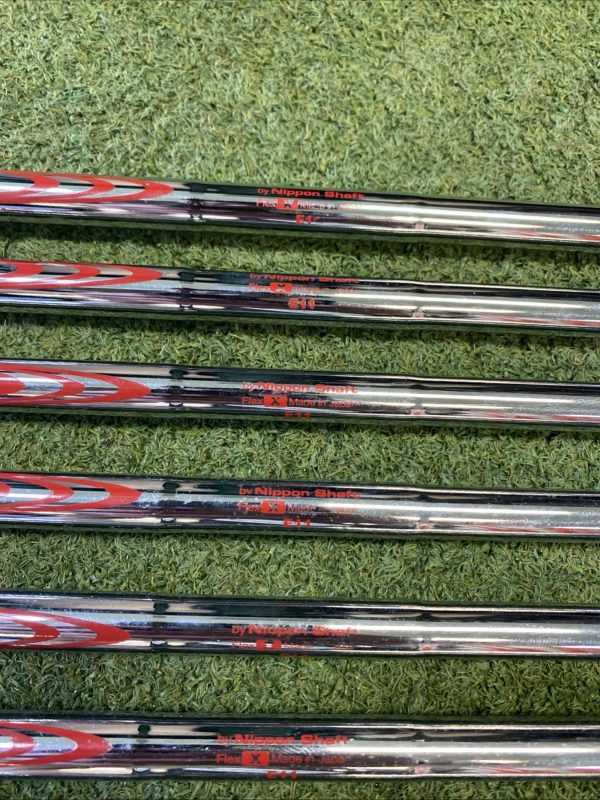 NS Pro Modus Prototype Tour Iron Set Shafts 3-PW Extra Stiff Steel 8 Pc