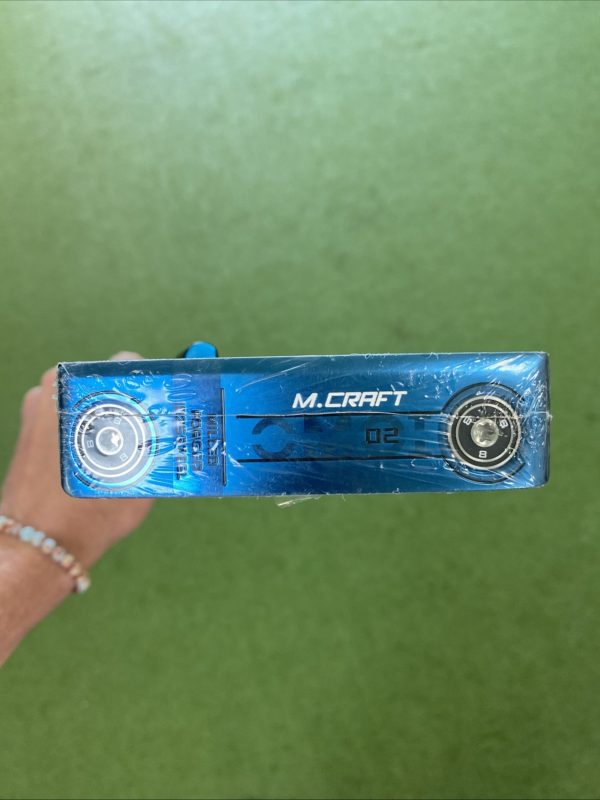 New LH Mizuno M-Craft Omoi 02 Blue 34” Blade Putter