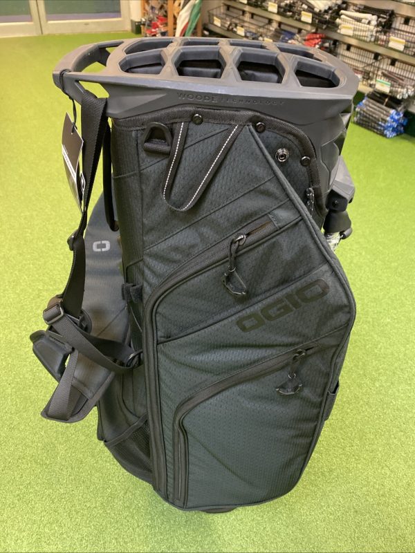 New Ogio Woode 8 Hybrid Black Golf Stand Bag 8-Way - Image 3