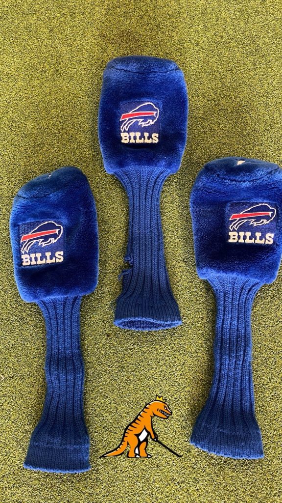 OJ Simpson Personal Buffalo Bills Headcover Set Set