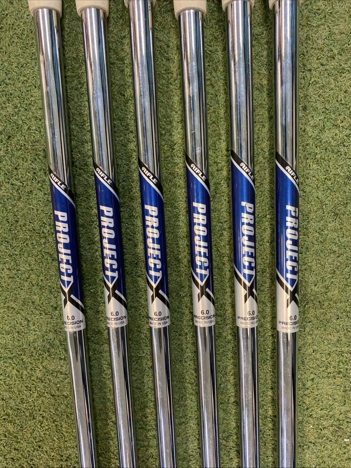 Project X 6.0 Iron Set Shafts 5-PW Stiff Flex Steel .355 - Image 3