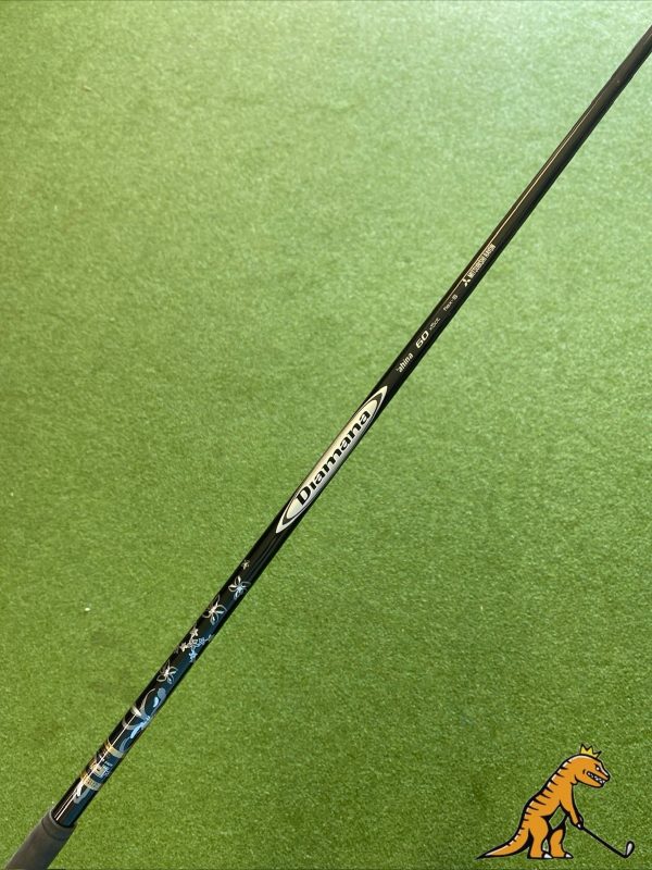 Pured Diamana ‘ahina Driver Shaft 60g Graphite Stiff Flex .335