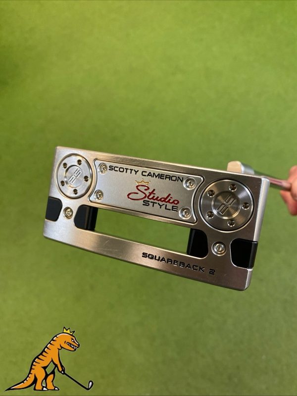 RH Scotty Cameron Studio Style Squareback 2 38” Counter Balance Putter + HC