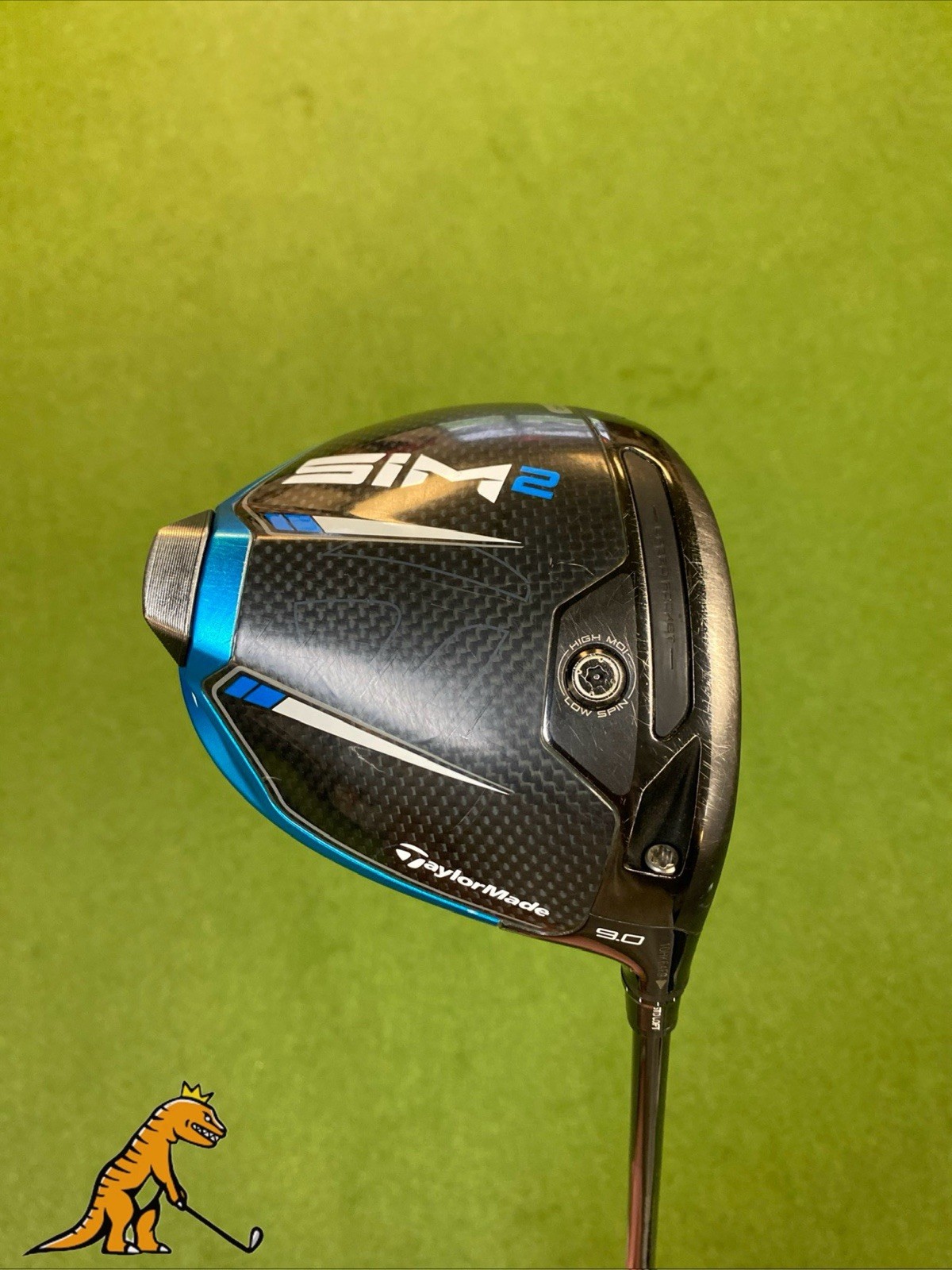 RH TaylorMade My Sim2 9* Driver HZRDUS Gen 4 60g Graphite Extra Stiff