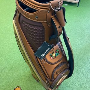 TaylorMade 2022 British Open Limited Staff Bag Brown Leather 6-Way