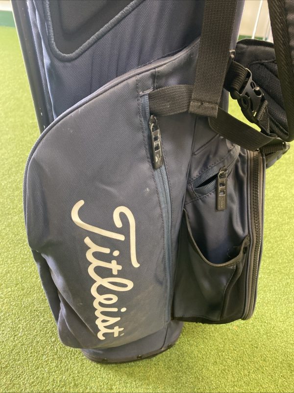 Titleist Players 4 Navy Golf Stand Bag 4-Way
