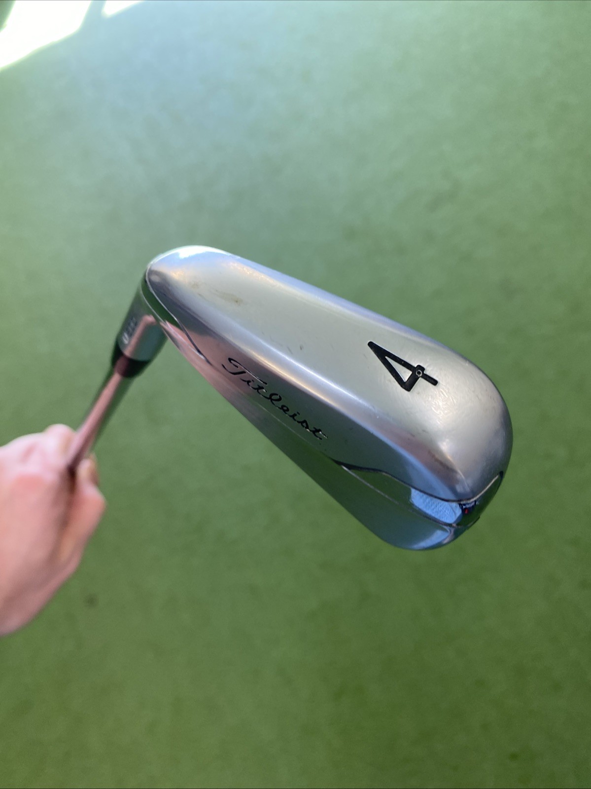 Tour Issue LH Titleist U500 Forged 4 Iron Project X Steel Extra Stiff - Image 3