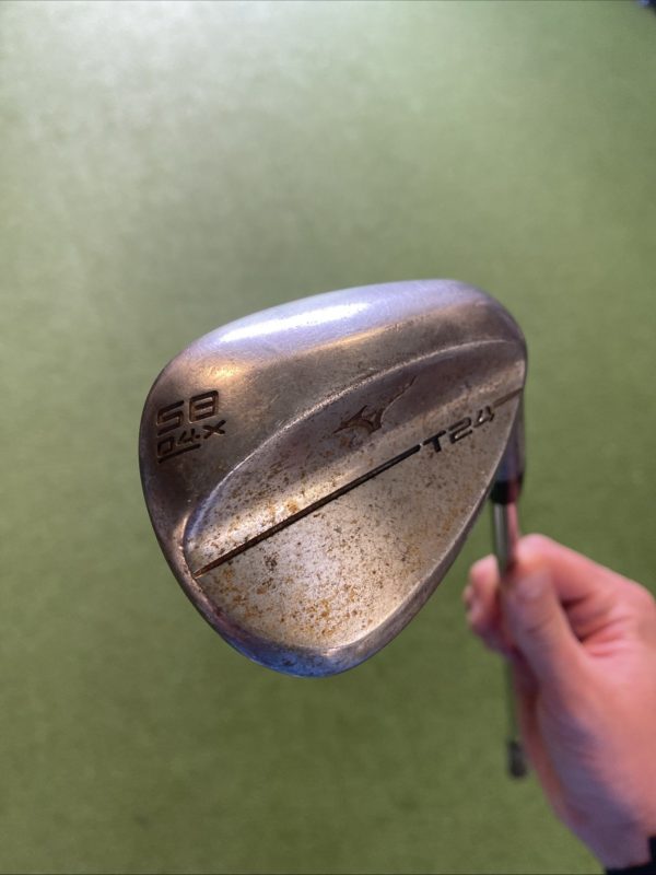 Tour Issue Mizuno T24 Raw 58.04* Lob Wedge Dynamic Gold Tour Issue S400