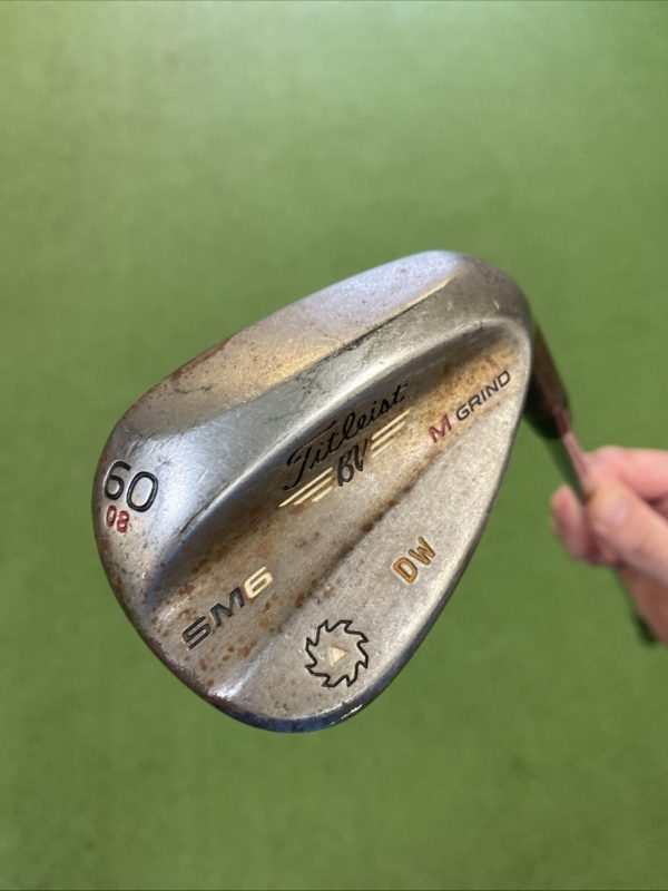 Tour Issue Titleist Vokey SM6 Raw Wedge Set 54*, 60* Project X Steel