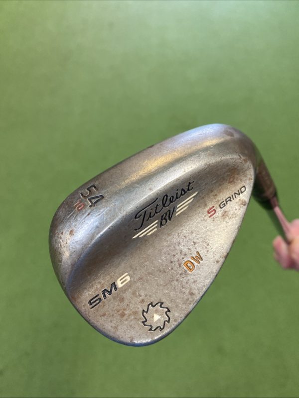 Tour Issue Titleist Vokey SM6 Raw Wedge Set 54*, 60* Project X Steel