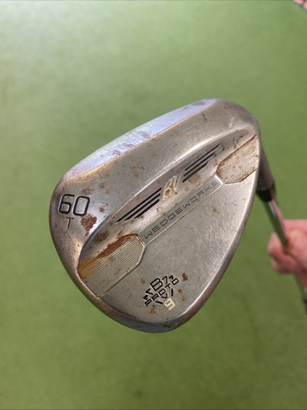 Tour Issue Titleist Vokey Wedge Works SM9 Proto 60* Lob Wedge Project X Steel