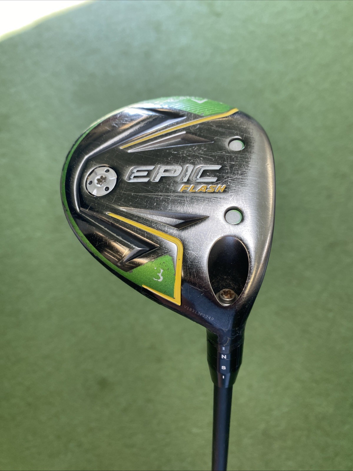 Used Callaway Epic Flash 3-Wood, 5-Wood Set HZRDUS Hand Crafted Stiff Flex - Image 3