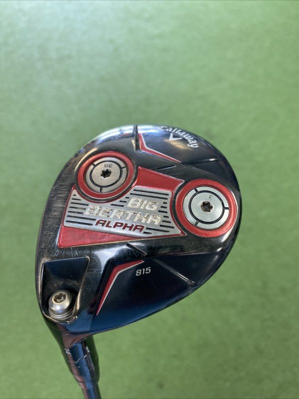 Used-LH-Callaway-Big-Bertha-Alpha-145-3-Wood-Matrix-White-Tie-Limited-Graphite-356818736372-2