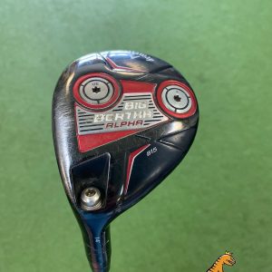 Used-LH-Callaway-Big-Bertha-Alpha-145-3-Wood-Matrix-White-Tie-Limited-Graphite-356818736372