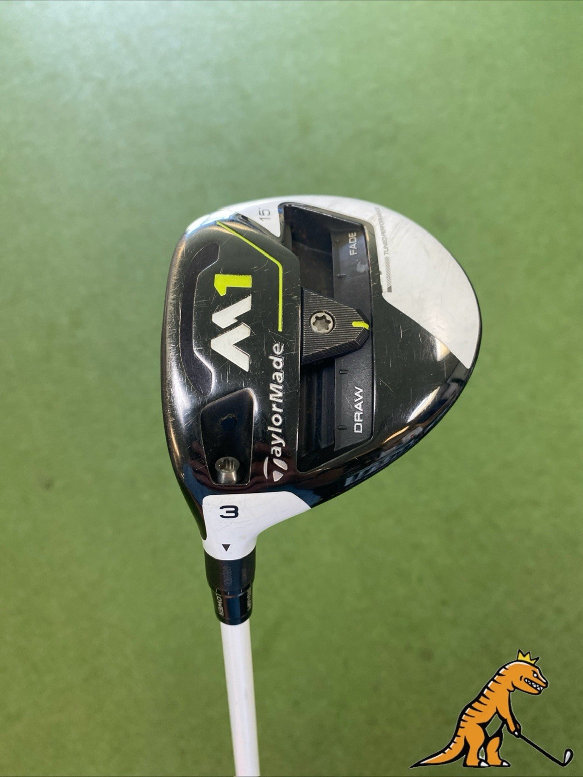 Used LH TaylorMade M1 15* 3-Wood Fujikura Atmos Tour Spec 80g Extra Stiff