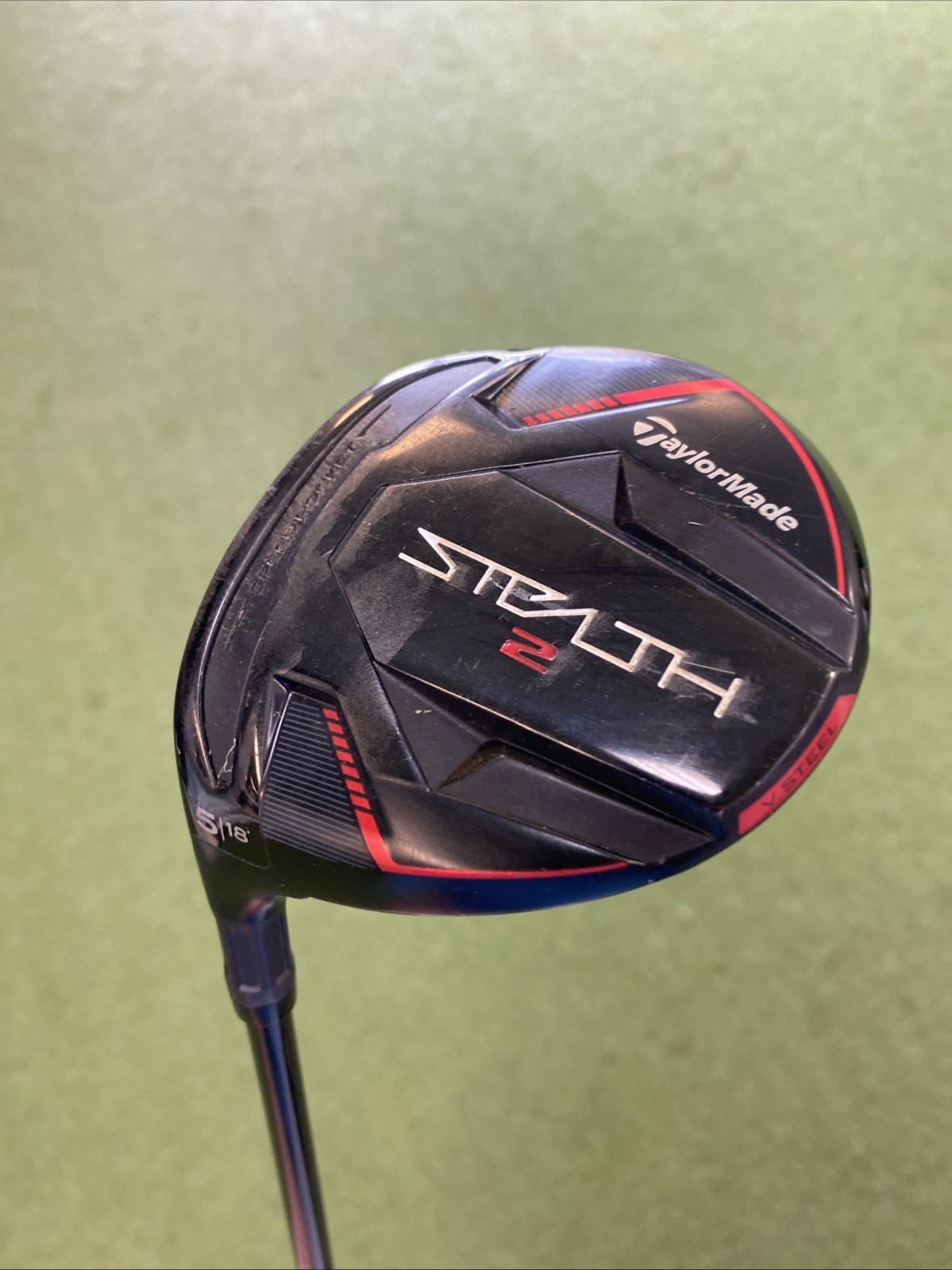 Used LH TaylorMade Stealth 2 18* 5-Wood Fujikura Ventus TR 50g Regular Flex - Image 3