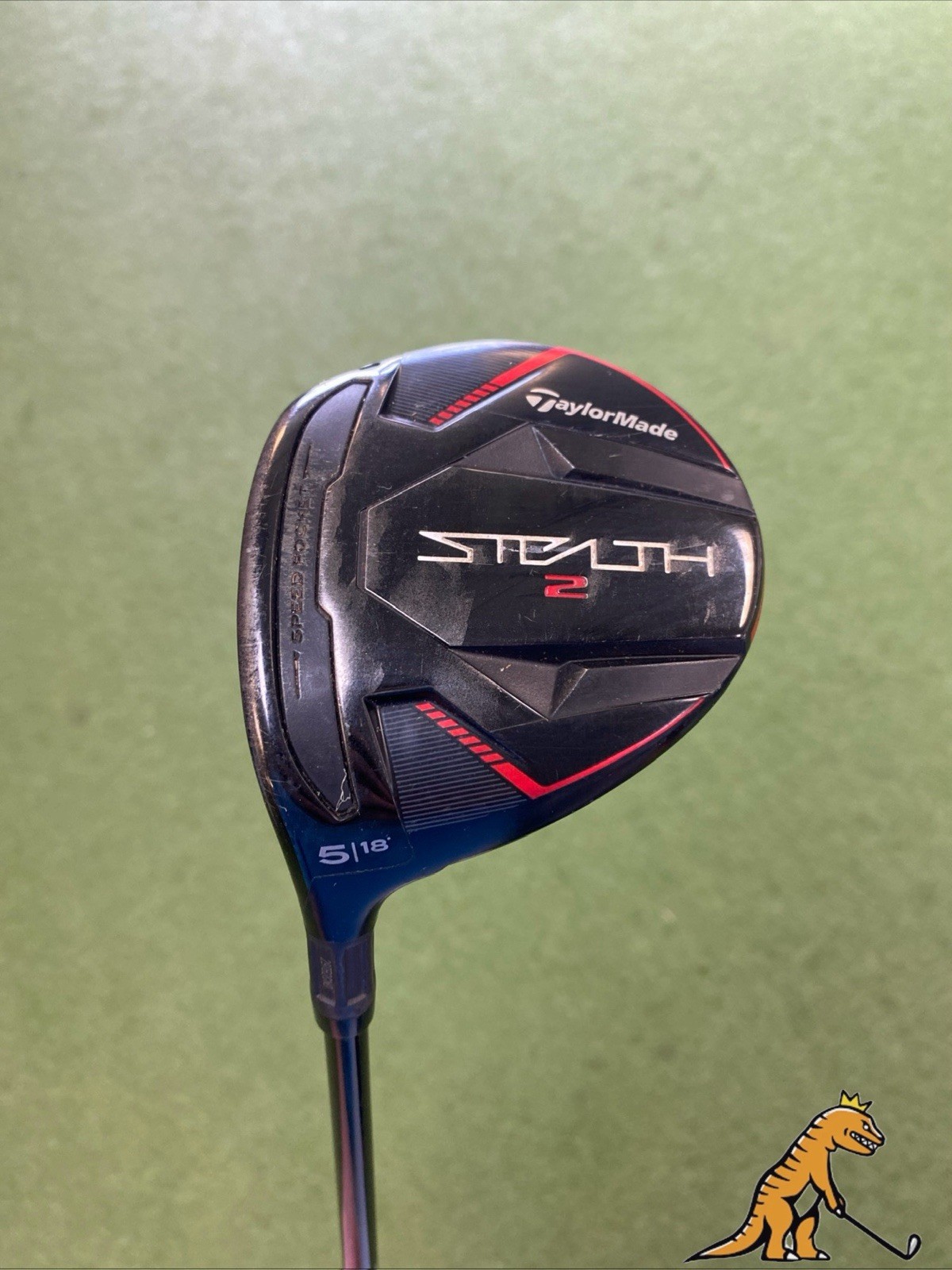 Used LH TaylorMade Stealth 2 18* 5-Wood Fujikura Ventus TR 50g Regular Flex