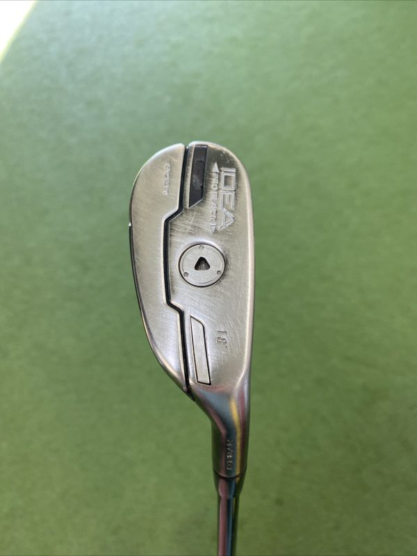 Used RH Adam’s Idea Pro Black 18* 2 Hybrid Aldila Voodoo Graphite Stiff Flex 2H