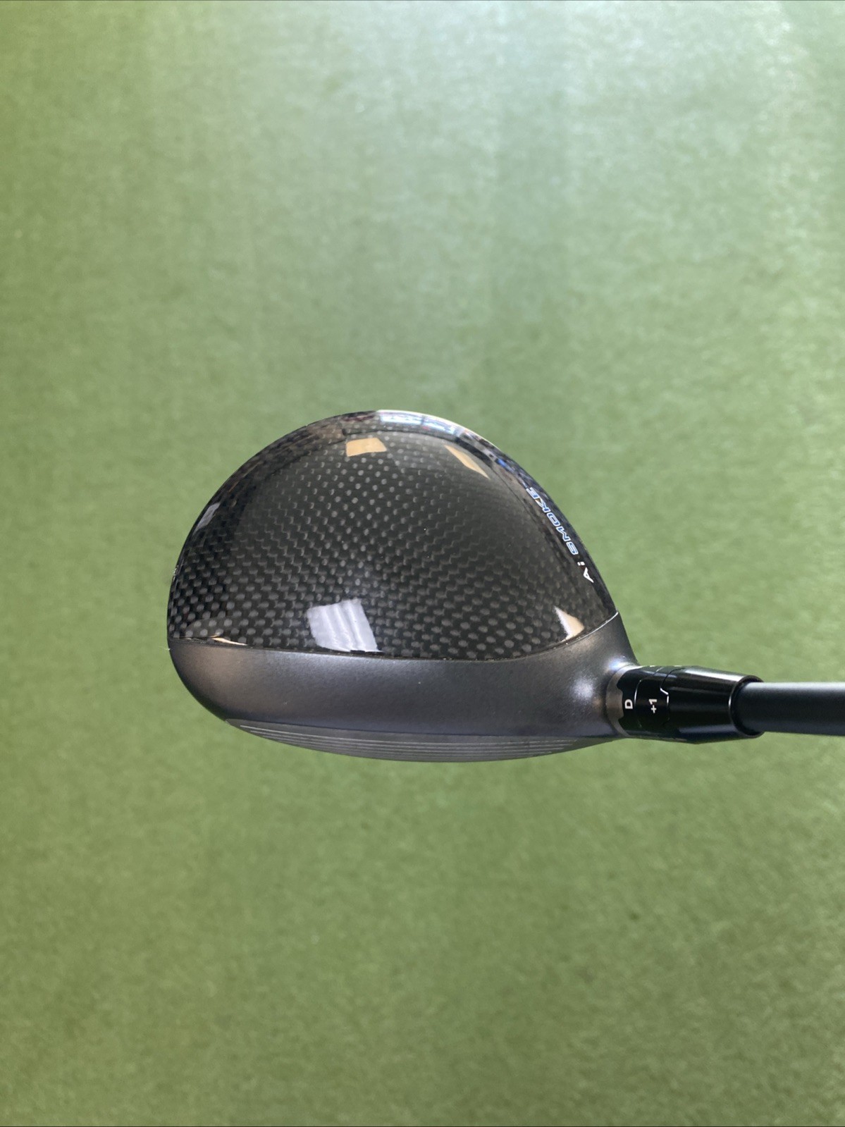 Used RH Callaway Ai Smoke Triple Diamond 15* 3-Wood HZRDUS Hand Crafted Graphite - Image 6