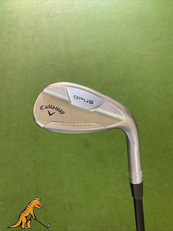 Used RH Callaway Opus 58.10* Lob Wedge Dynamic Gold Tour Issue Black Steel