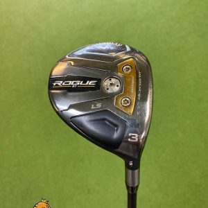 Used RH Callaway Rogue ST LS 15* 3-Wood HZRDUS Black 70g Graphite Stiff Flex