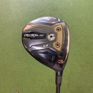 Used RH Callaway Rogue ST LS 3+ 13.5* 3-Wood HZRDUS RDX Smoke Graphite