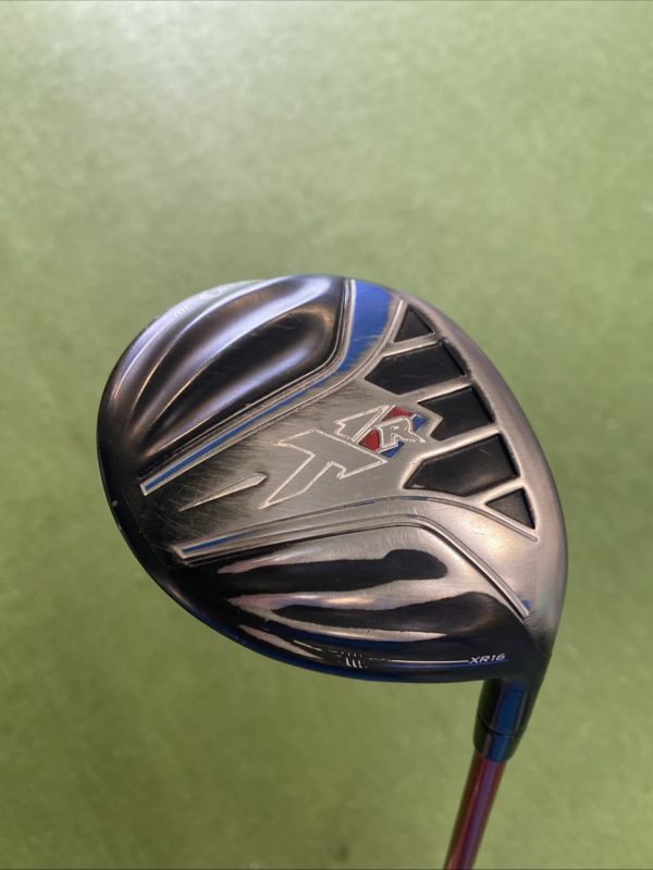 Used RH Callaway XR16 3-Wood Fujikura Speeder Evolution 565 Graphite Stiff Flex