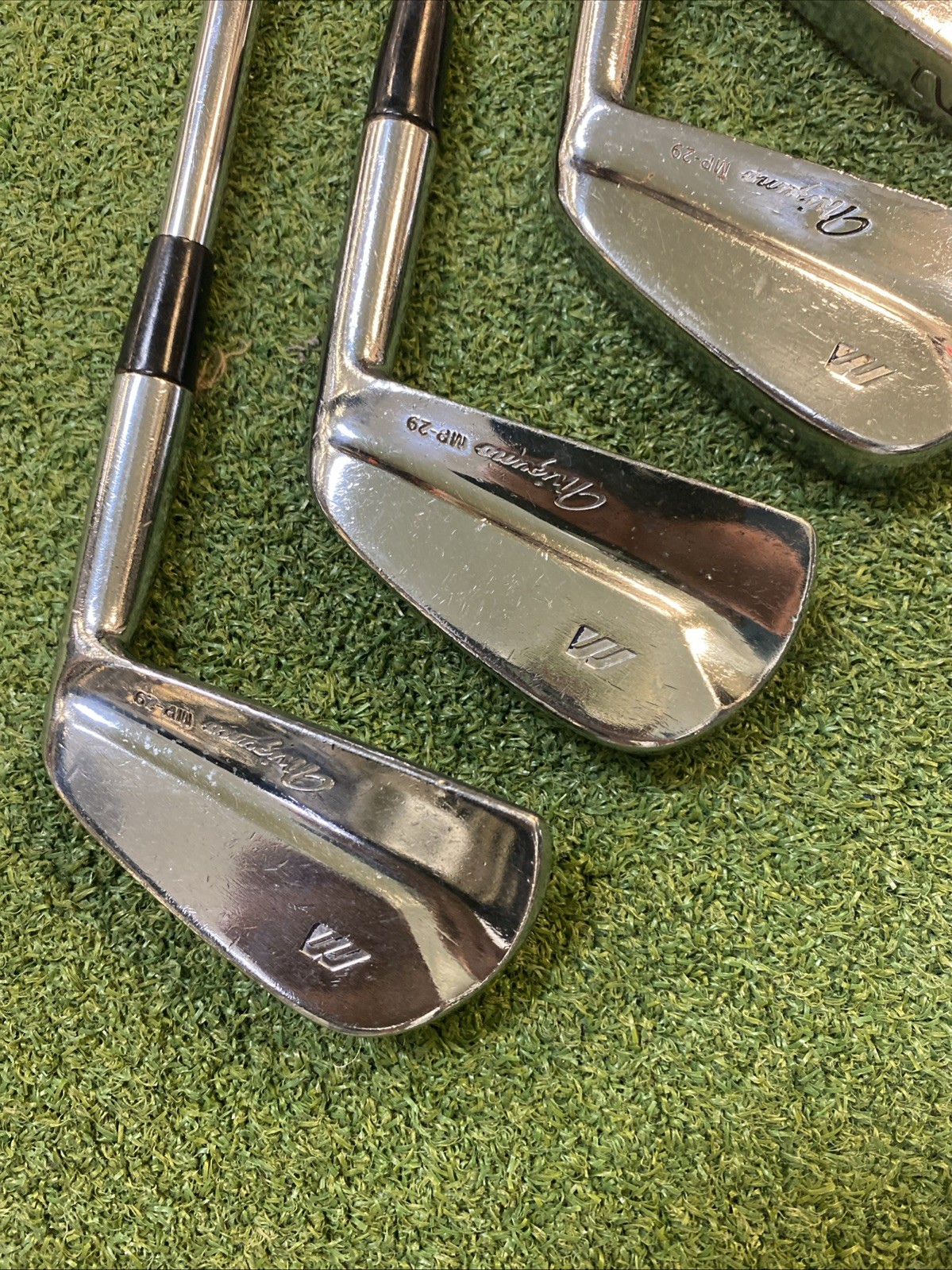 Used RH Mizuno MP-29 Iron Set 2-PW Dynamic Gold Stiff Flex Steel - Image 5
