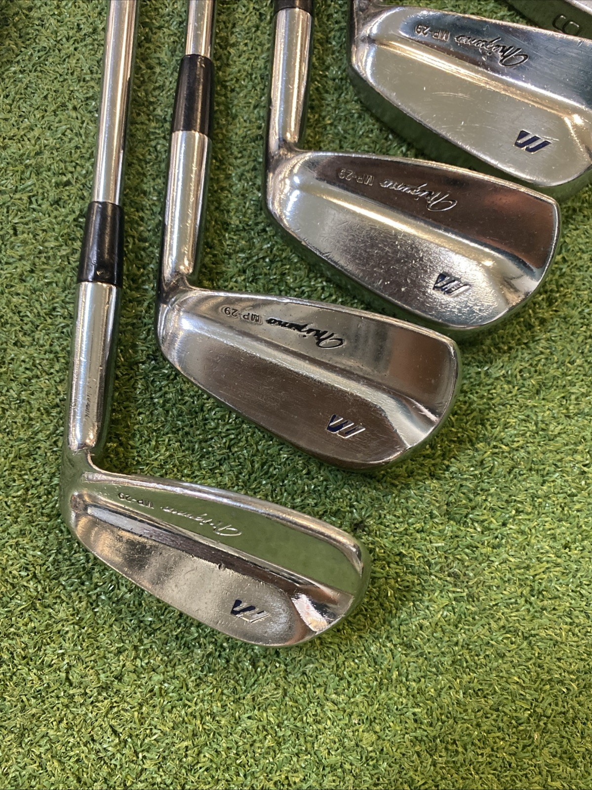 Used RH Mizuno MP-29 Iron Set 2-PW Dynamic Gold Stiff Flex Steel - Image 7