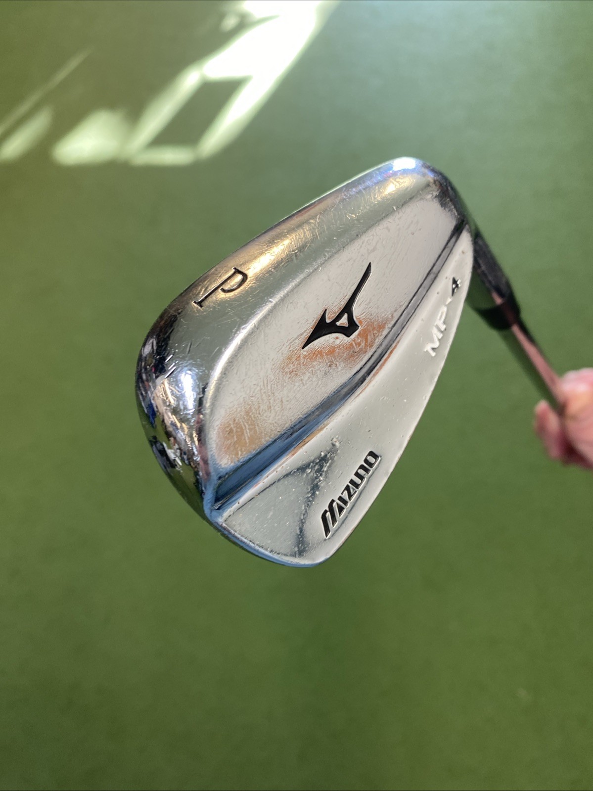 Used RH Mizuno MP-4 Pitching Wedge Project X 6.0 Stiff Flex Steel - Image 3