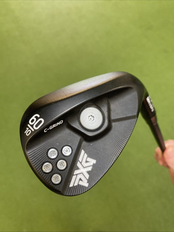 Used RH PXG 0311 Sugar Daddy II Black 60.10* Lob Wedge NS Pro Modus Black Steel