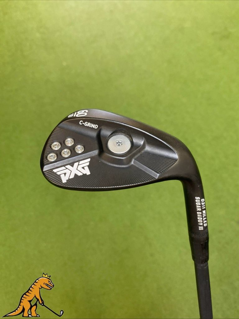 Used RH PXG 0311 Sugar Daddy II Black 60.10* Lob Wedge NS Pro Modus Black Steel