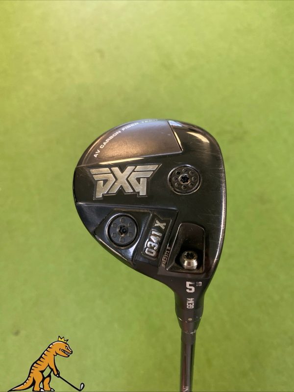 Used RH PXG 0341 X Gen 4 18* 5-Wood Kuro Kage 70g Graphite Stiff Flex