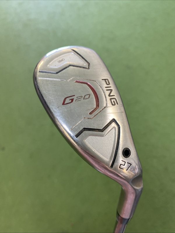 Used RH Ping G20 27* 6 Hybrid TFC 169 Graphite Regular Flex - Image 3