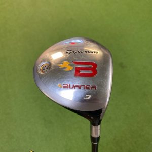 Used RH TaylorMade Burner 15* 3-Wood Reax 49g Graphite Regular Flex