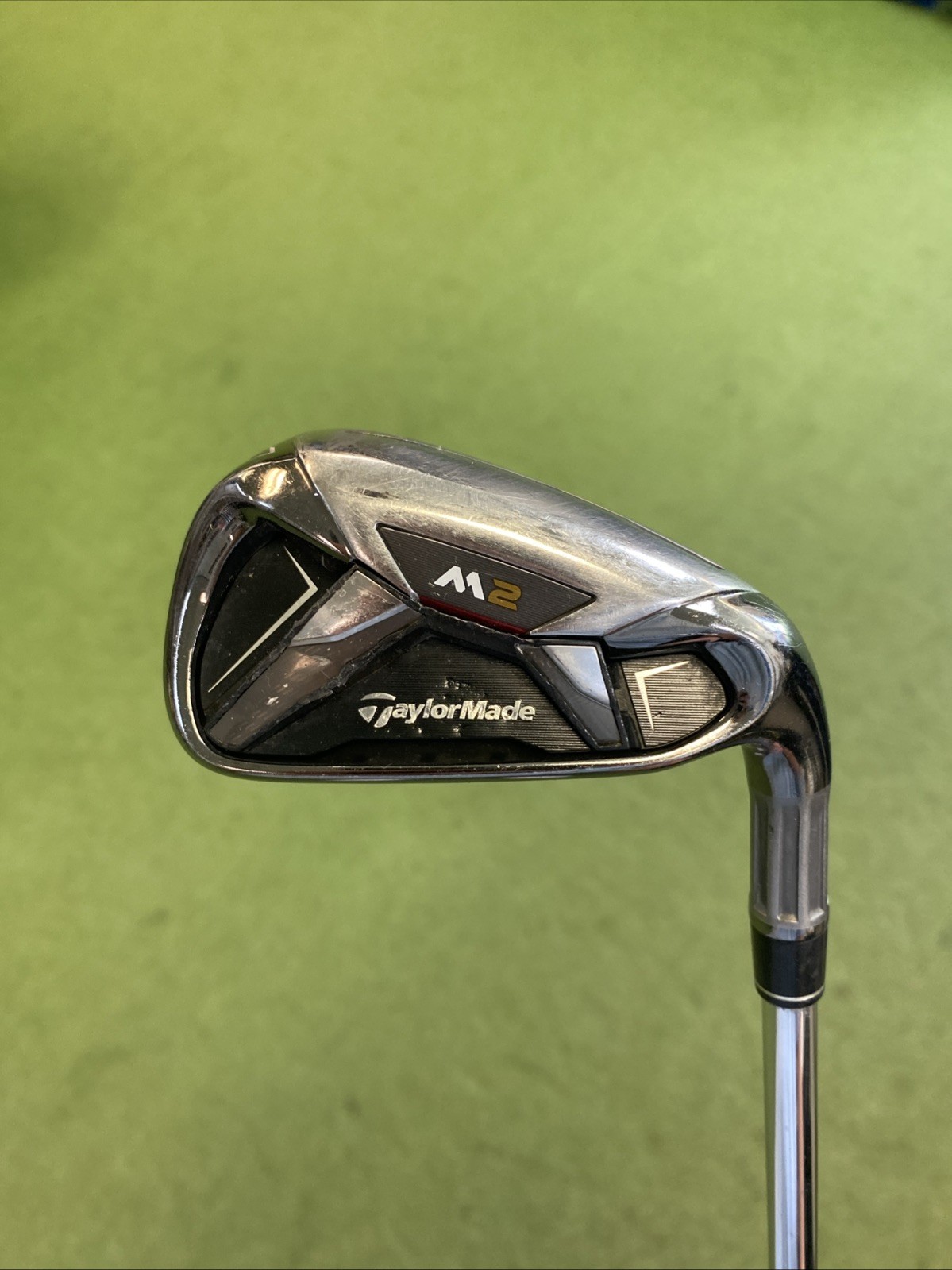 Used RH TaylorMade M2 Black Iron Set 6-PW-GW KBS Max 85g Stiff Flex Steel - Image 5