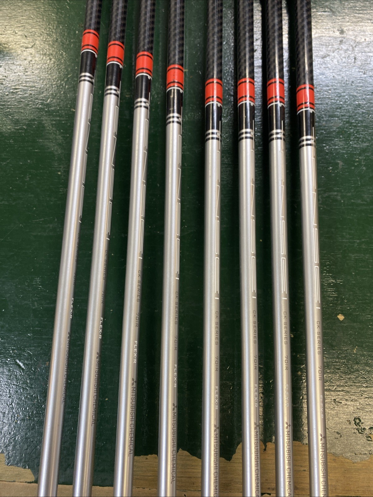 Used RH TaylorMade M6 Iron Set 4-PW-GW Tensei CK 70g Graphite Regular Flex - Image 19