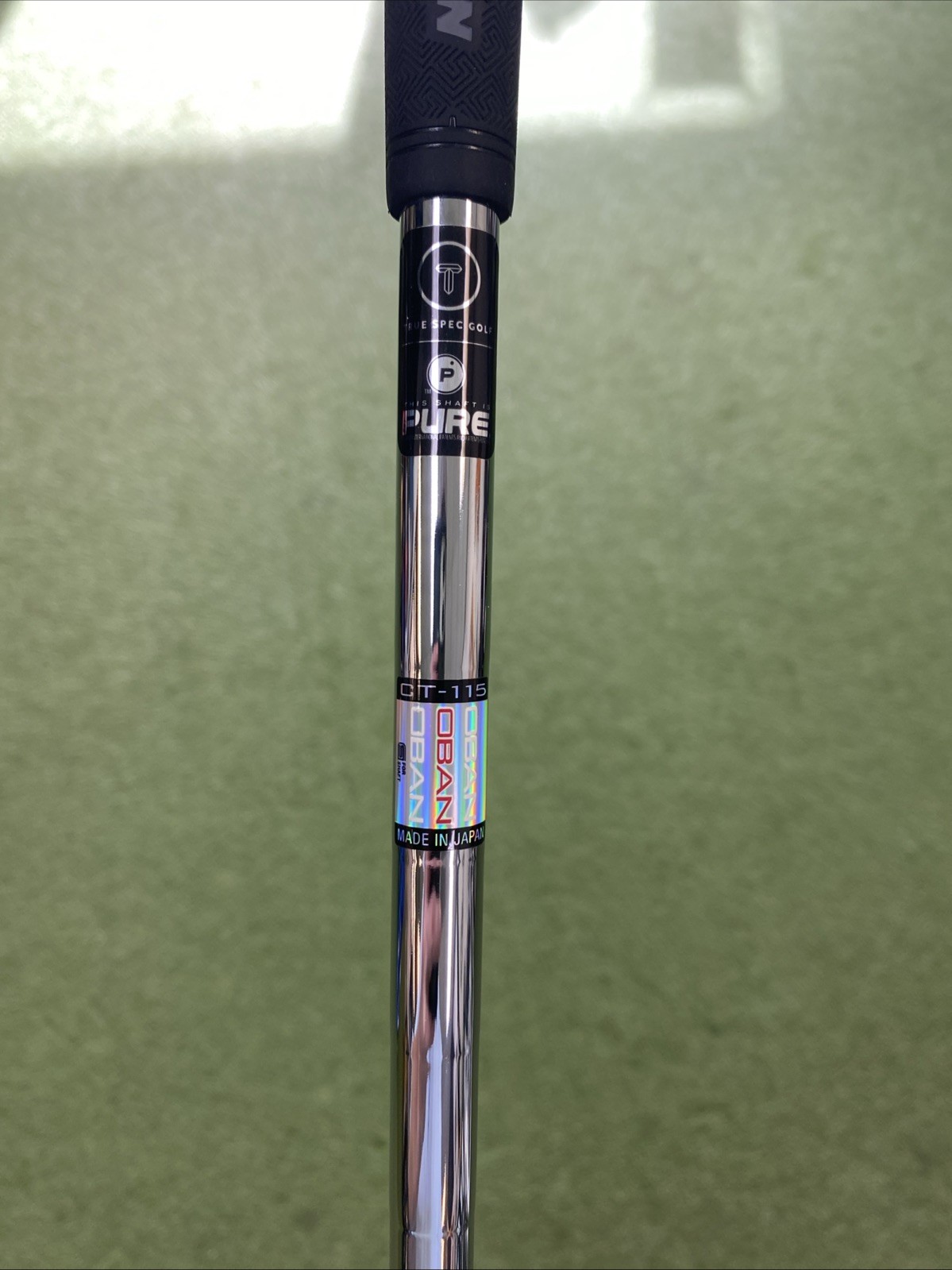 Used RH TaylorMade P7CB Forged Approach Wedge OBAN CT-115 Steel - Image 7